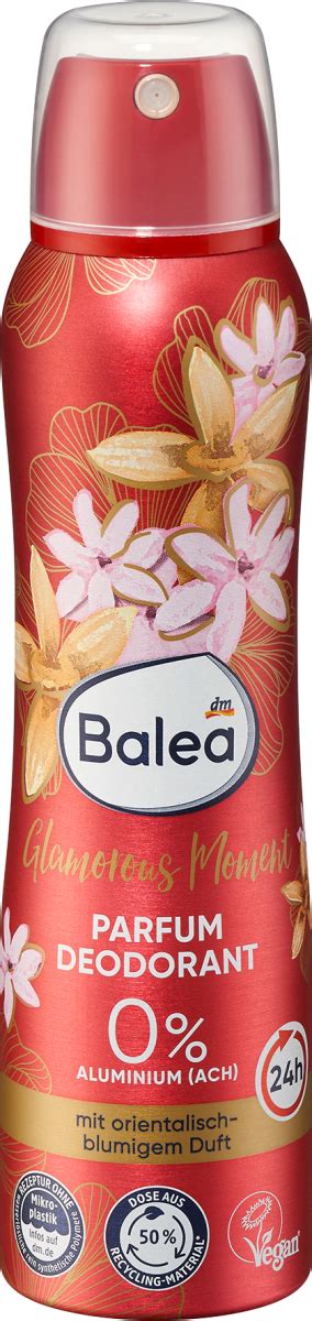 Balea Glamorous moment parfum deo riecht einfach 1:1 nach.